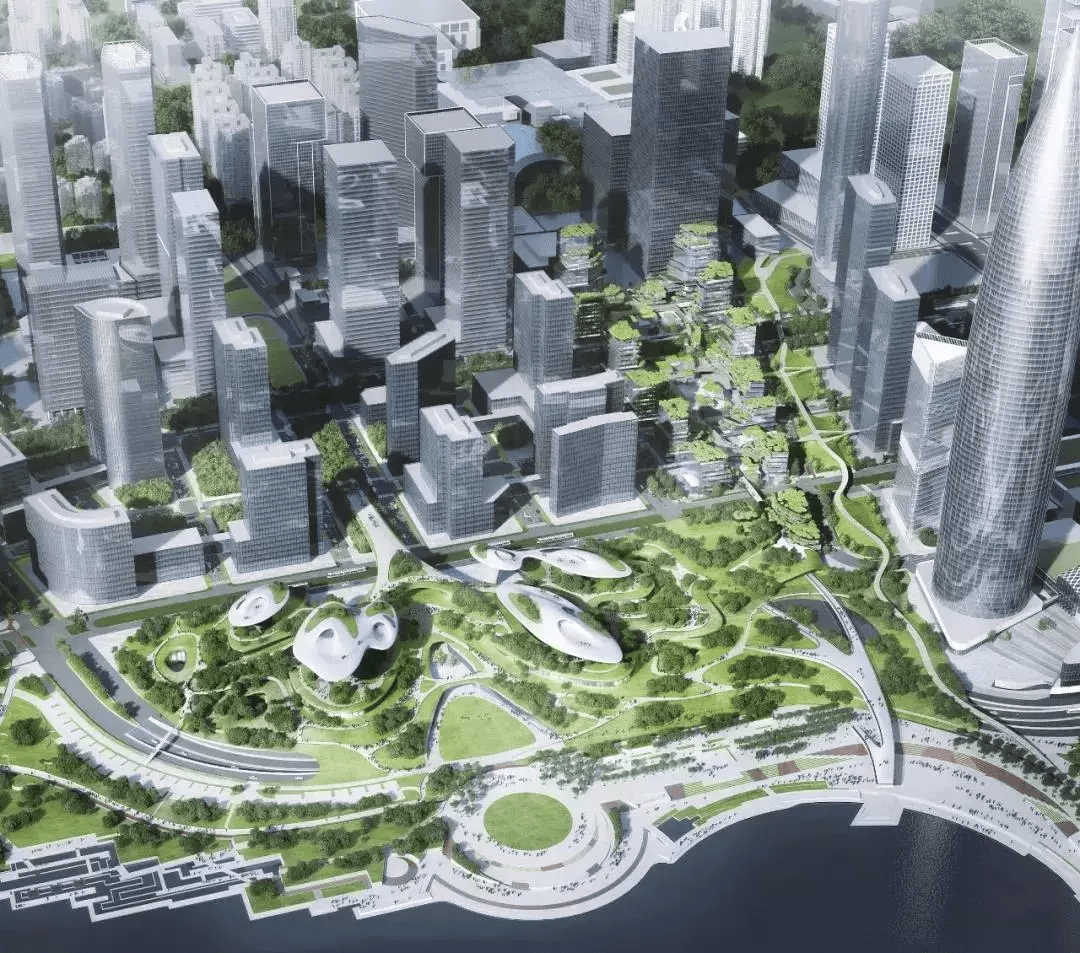 深圳湾广场将直通人才公园后海中心区城市设计局部调整