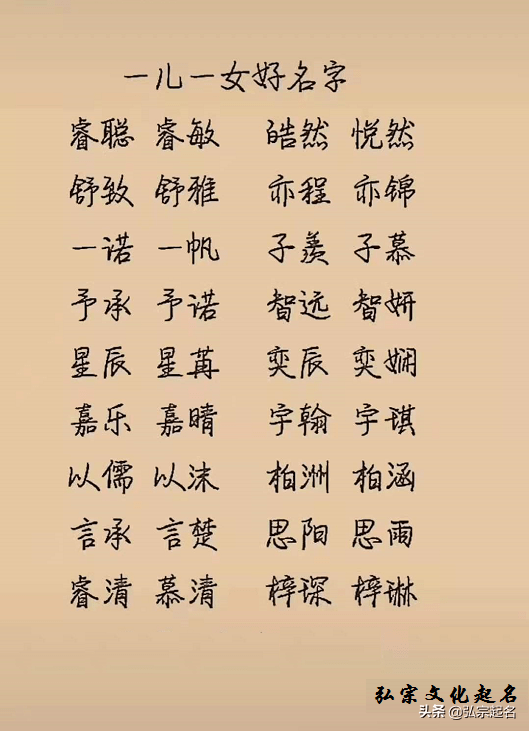 宝宝起名:好听不重名的女孩名字