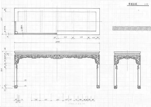 干货分享:中国古典家具制作手绘图纸(100张详情图)