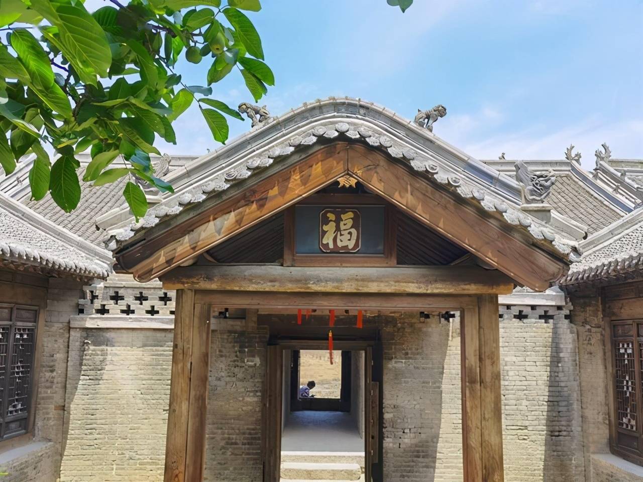 这里的古民居保存的非常的完好.还是河南省的重点文物保护单位.