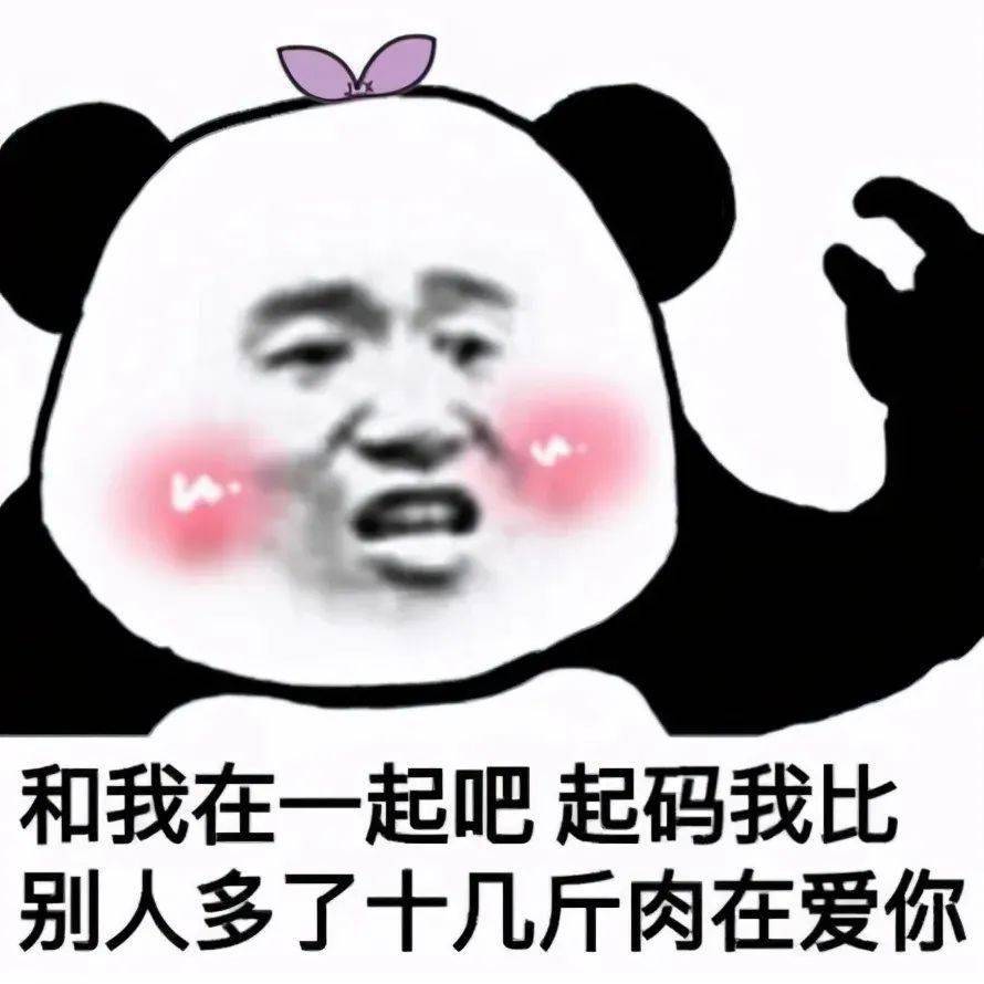 沙雕熊猫头表情包精选
