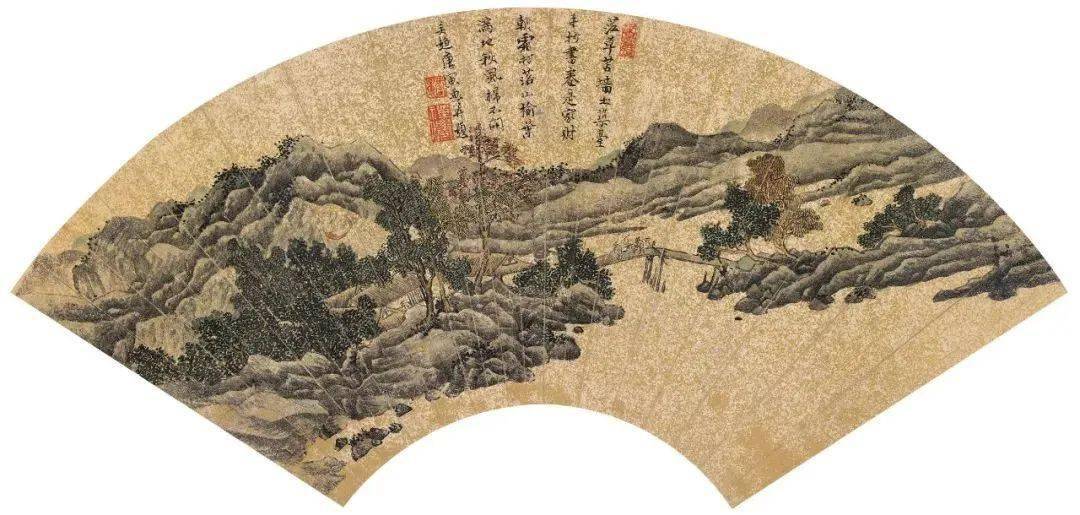 扇画,一种游走的优雅艺术_沈周