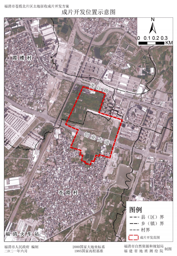 北亭片区系规划以产业发展为主要功能的产业片区,位于福清市中心城区