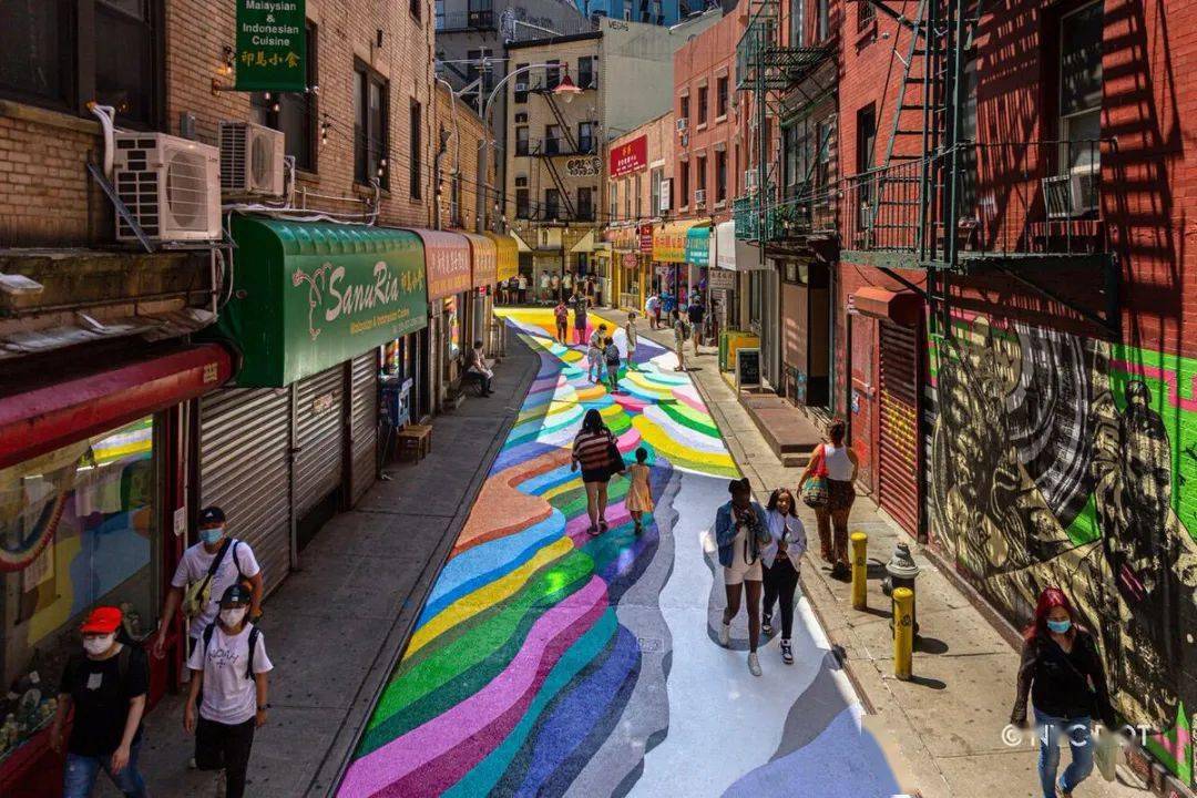 按作者的说法,如果你在披露街(pell street )或者包厘街(bowery)的