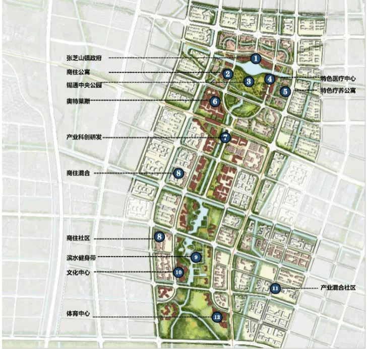江海快线,奥莱,体育中心…苏锡通园区最新规划出炉!