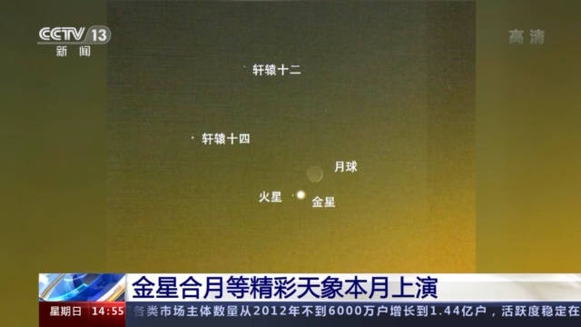 月亮|肉眼可见！金星合月等精彩天象本月即将上演