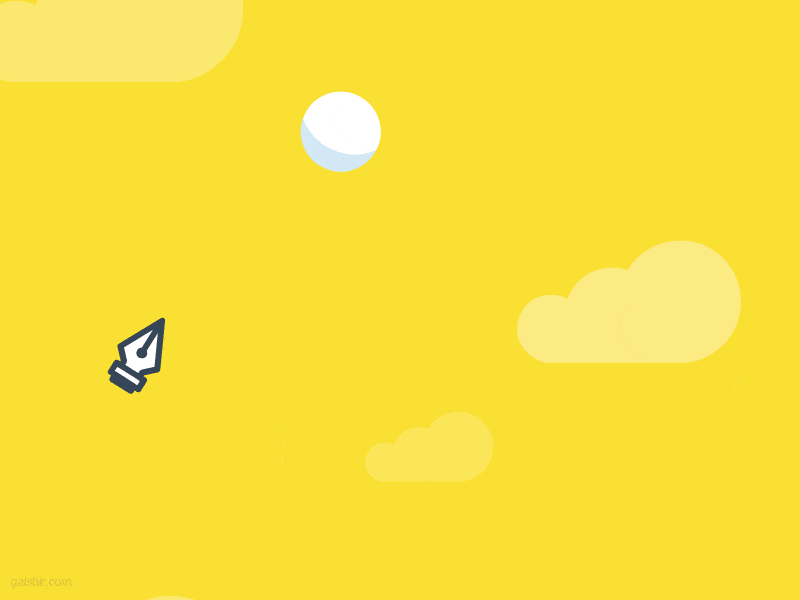 com, dribbble.com/galshir, youtube.com/galshir