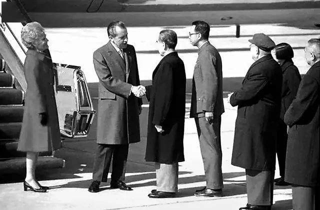 1972年,美国总统尼克松访华