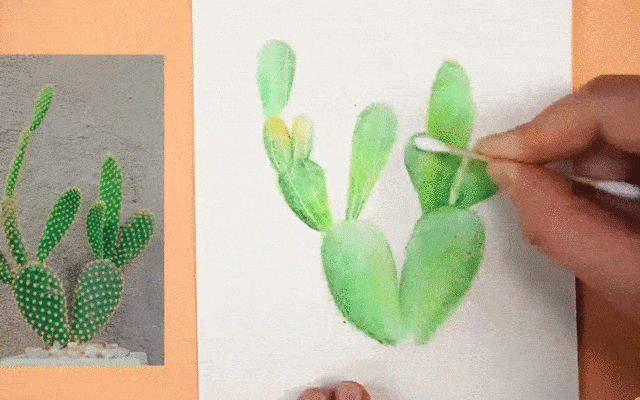 我找到一套不用画功,娃也能画好彩铅/国画/重彩油画棒