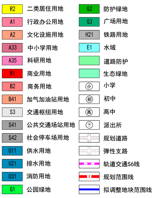 修改前土地利用规划图 ▼ ▼ 廊坊市广阳经济开发区 修改内容: 本次