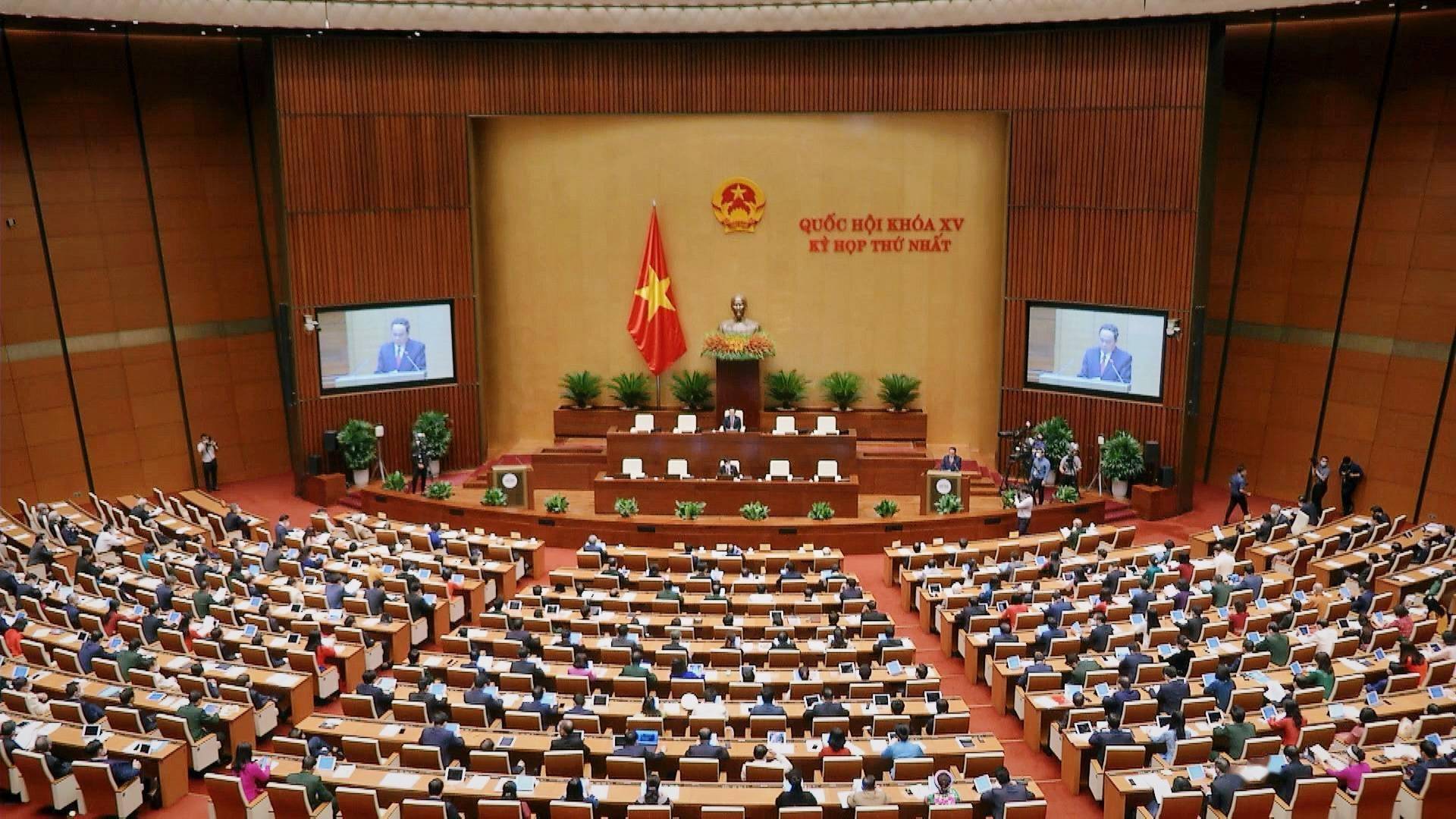 越南第十五届国会第一次会议正式开幕