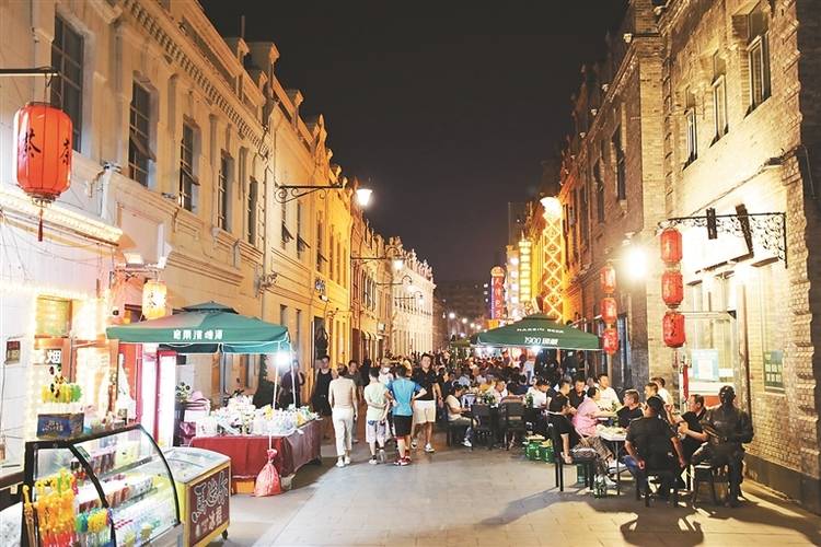 地图|北七夜市：期待骑行地图串起老道外美食江景