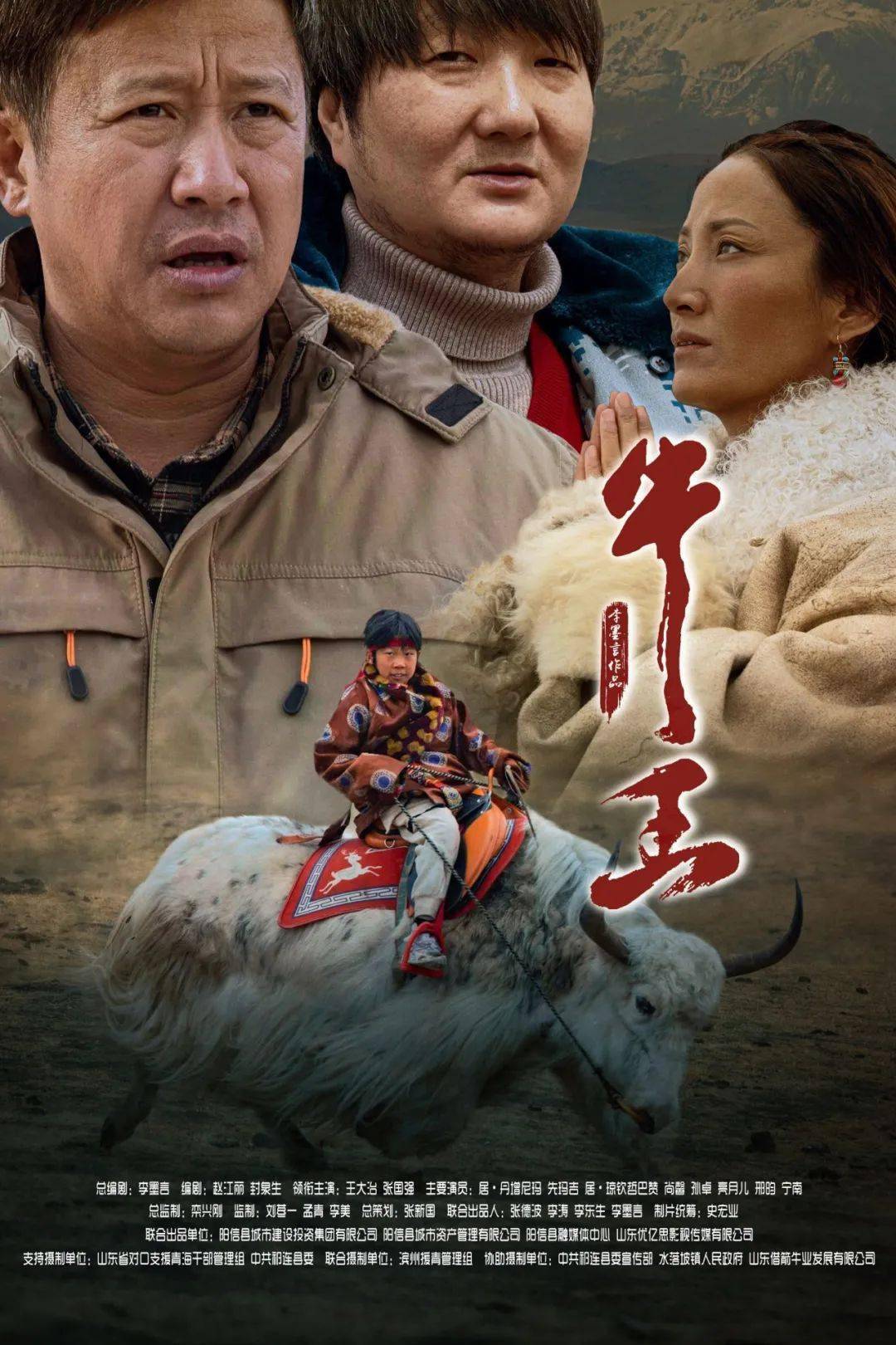 李墨言《牛王》是一部山东援青的电影,六省支援青海的建设.