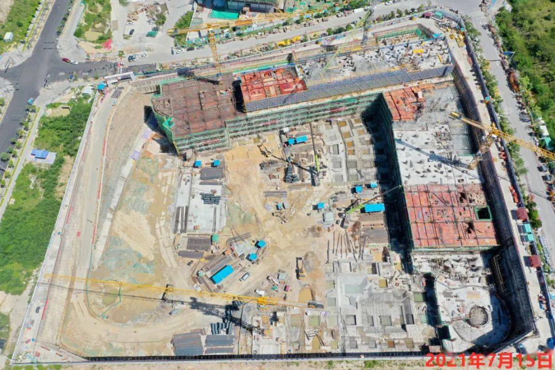 重点项目巡礼⑦|绿岛国际壹中心高效平稳推进项目建设