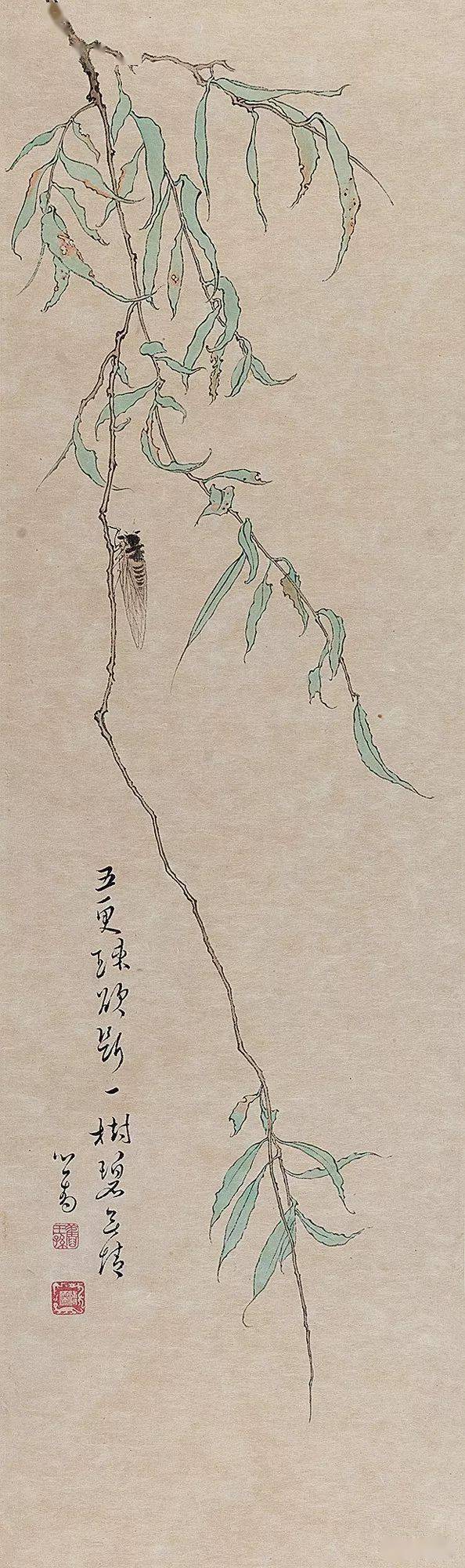 居高声自远!名家画蝉欣赏