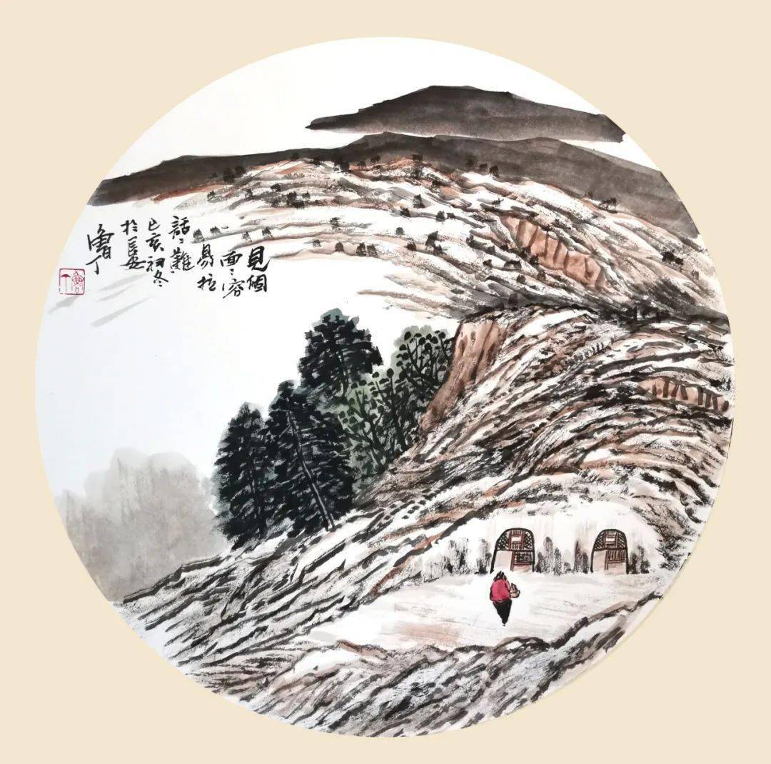 陕西大长安国画院建院五周年展示月丨画家张建军