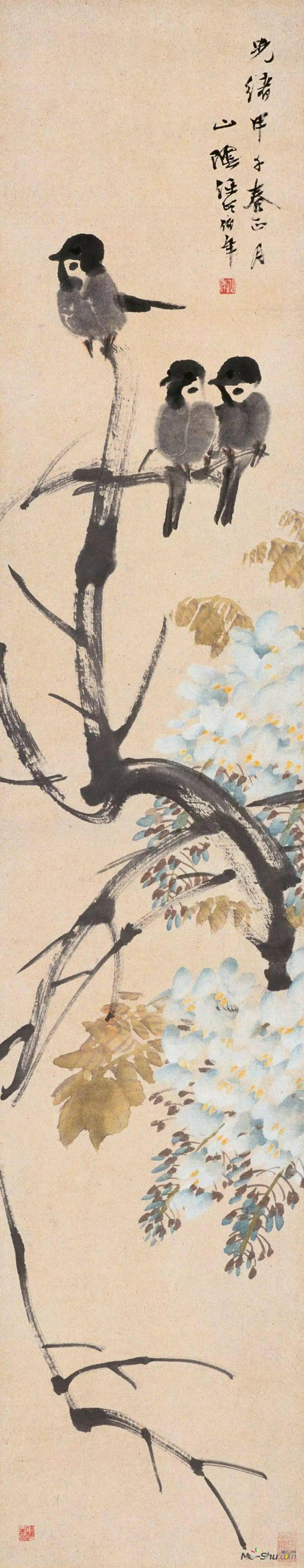 全集丨任伯年(中国美术馆馆藏画180幅)