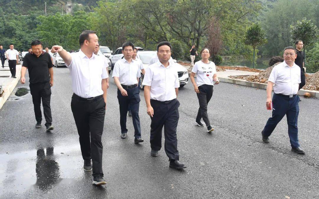 陈昌旭皮贵怀到碧江江口调研乡村振兴产业带建设