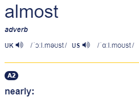 所以"i almost agree"的意思,也就是"我差点就要相信了,我不同意.