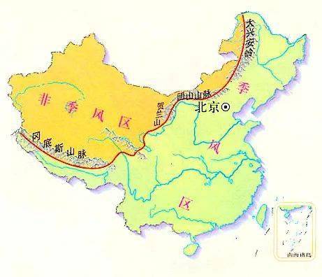 高中地理必须要记住的36条中国地理界线_分界线