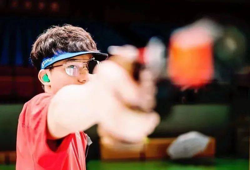 黄岩运动员林俊敏获奥运会射击男子25米手枪速射决赛第6名_训练