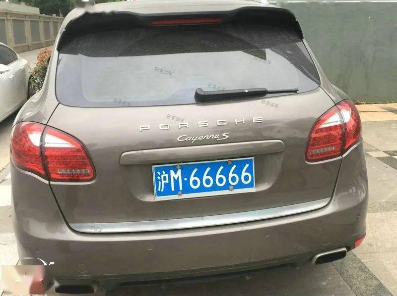 沪牌66666都在什么车上