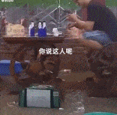 #每日有趣gif图片# 不同寻常的运动会