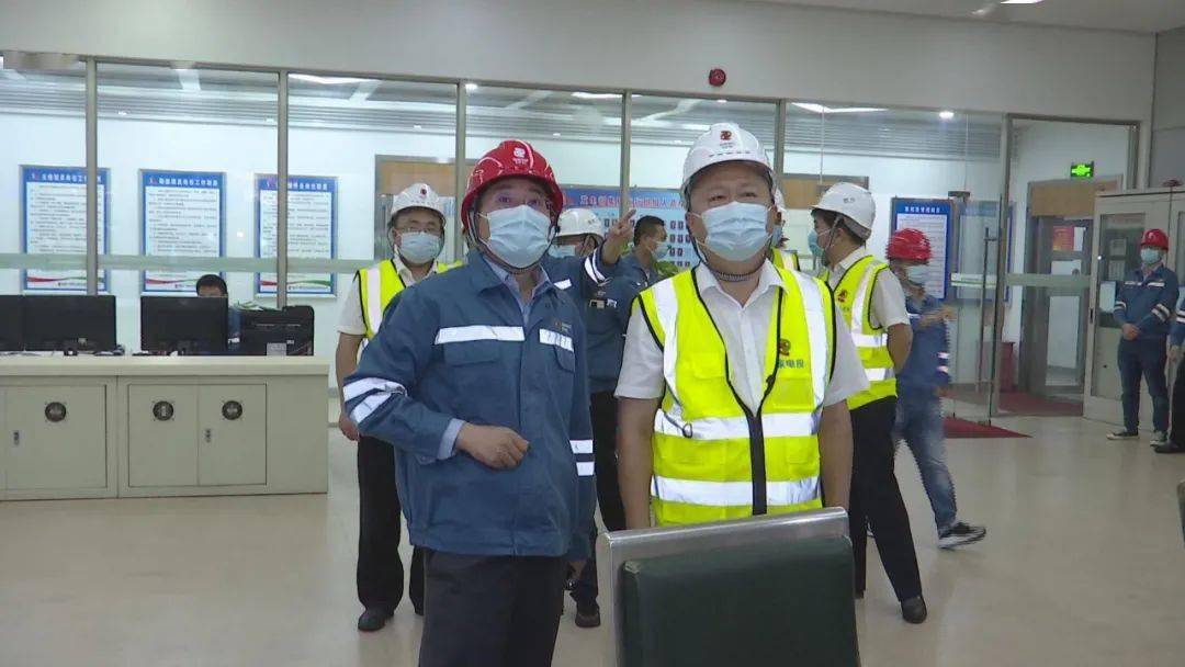 汪国兵调研大别山发电公司