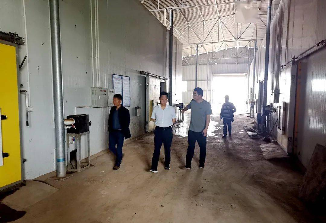 县领导调研进口冷链食品集中监管仓建设_张荣红