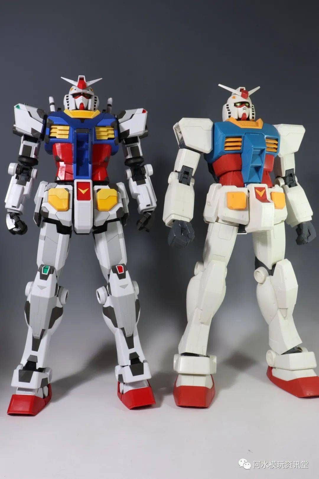 【万代8月 横滨gfy限定 1/48 rx-78f00高达与1/200 1/144 1/100 对比