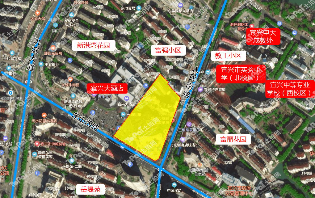 触顶后摇号宜兴挂牌一宗万元地块最高限价楼面价13189元㎡