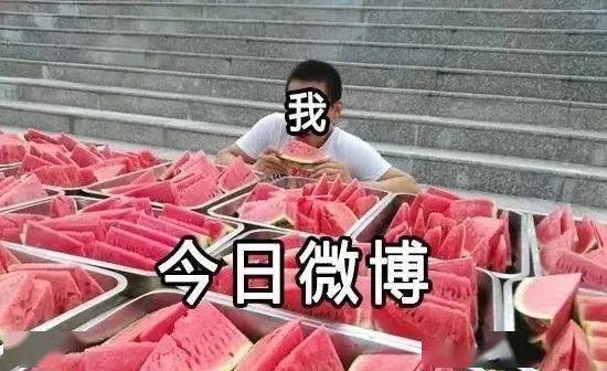 吃瓜表情包今天你吃瓜吃撑了吗