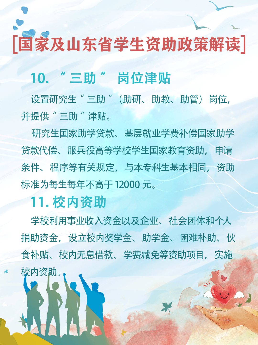 新生服务圈|国家资助,助你飞翔,一图读懂资助政策
