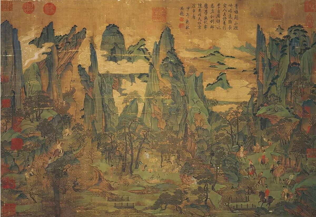 唐 李昭道《明皇幸蜀图》