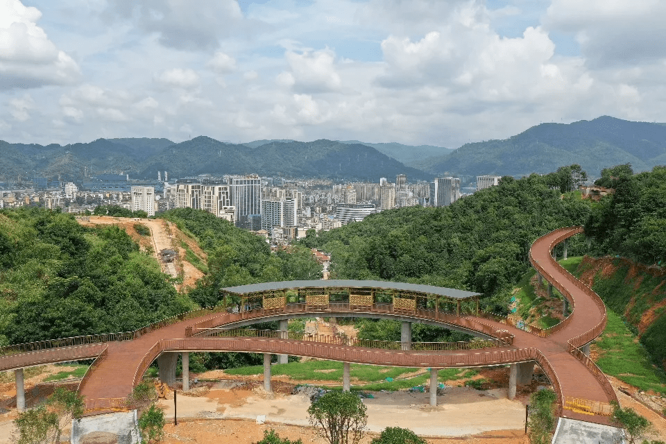 三明市儿童公园又将有新变化!曾经的荒山,如今宛如展翅蝴蝶_麒麟山