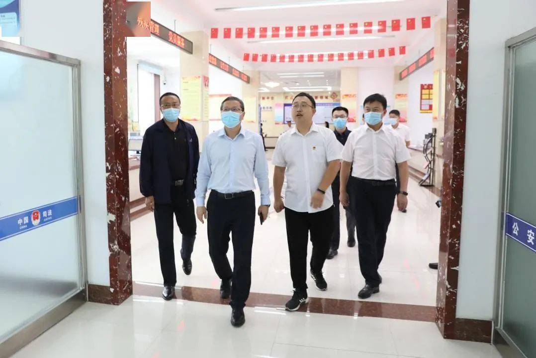 市委常委,组织部部长徐利刃到绥棱县调研