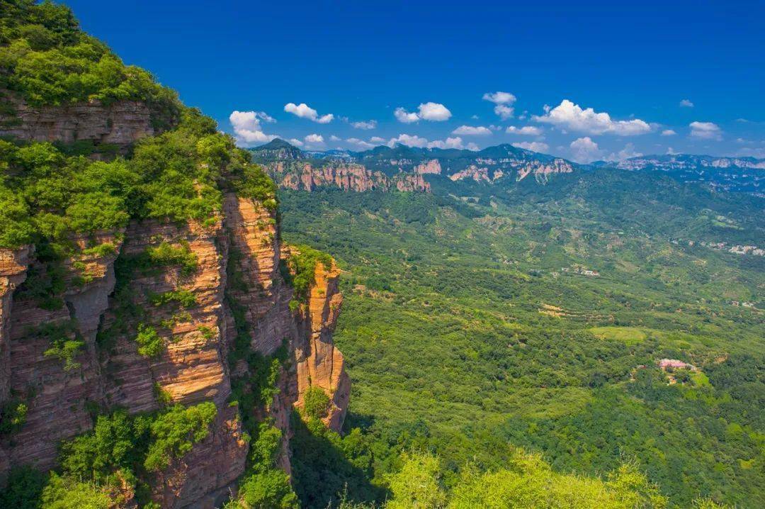 走进太行山最红最绿的地方—前南峪_景区