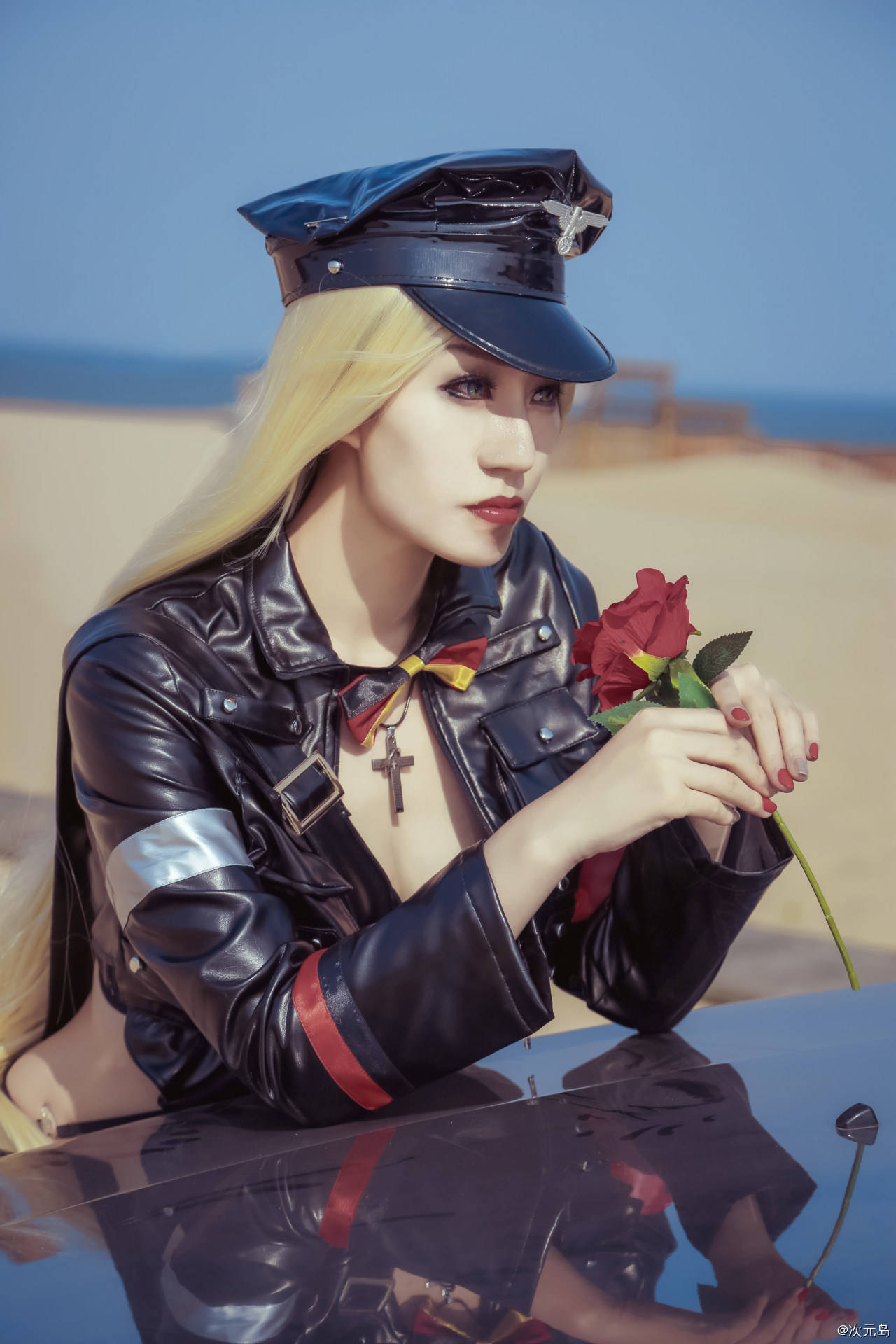 黑塔利亚莫妮卡cosplay