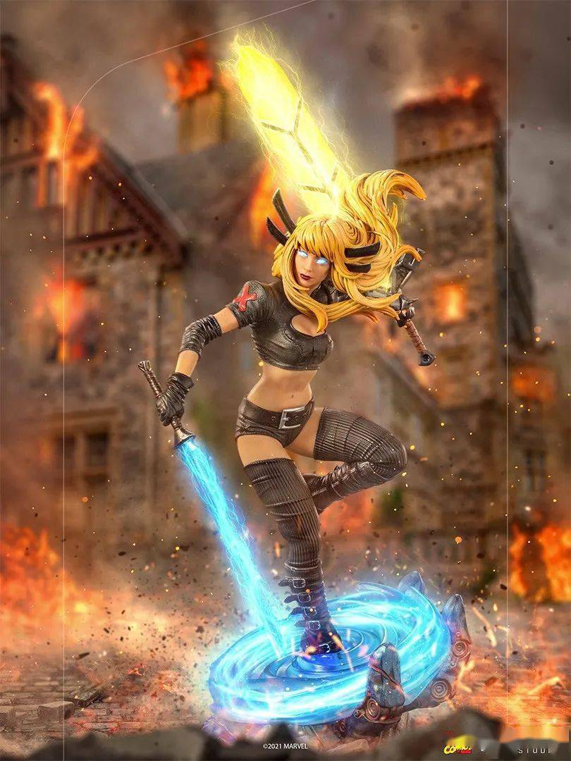 【美系 iron studios:1/10 magik 秘客 雕像