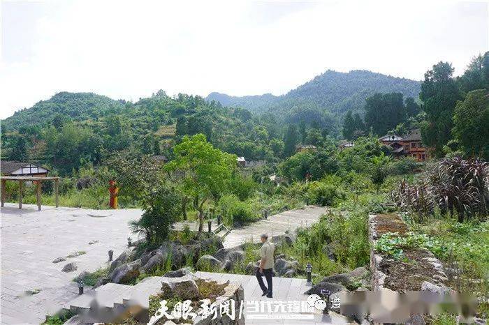遵义务川古寨:呵护生态古树挂牌 美丽宜居引客来_田村