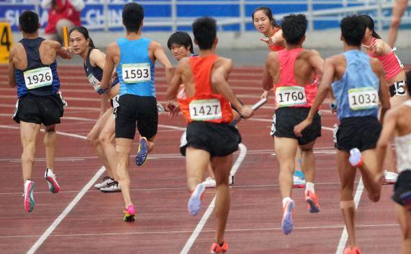 4x400米接力,4x100米接力赛规则图解 全运会|田径混合4x400米接力决赛四川队夺冠