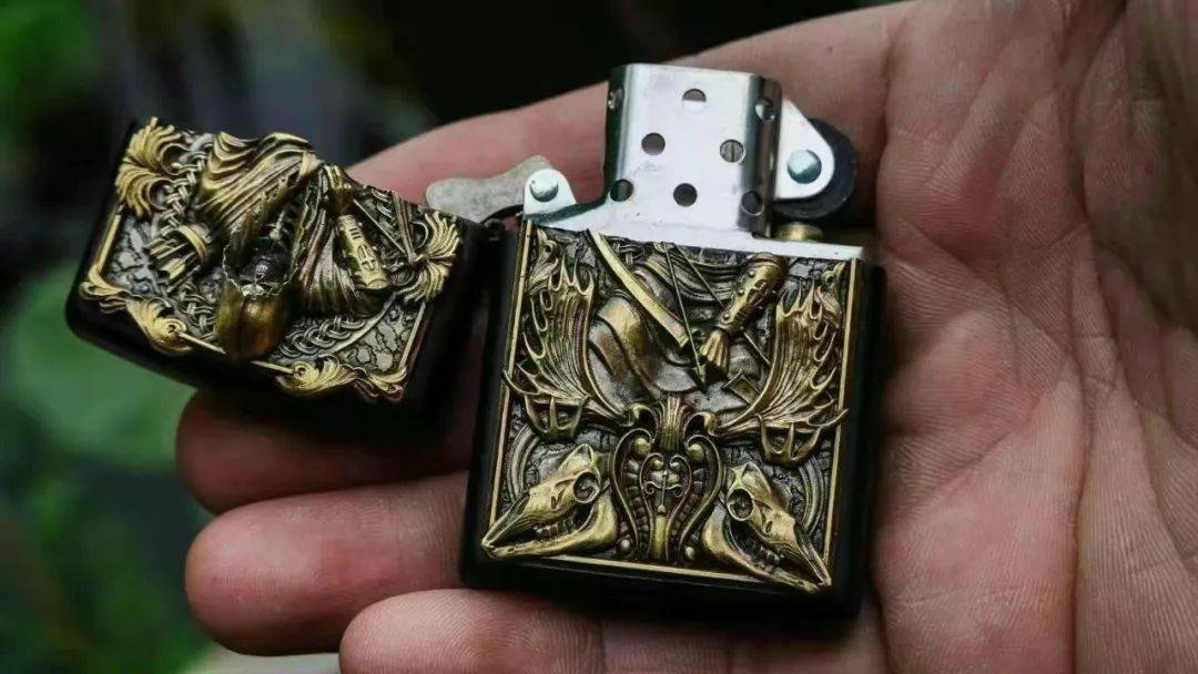 好物推荐 手雕 zippo 死灵射手