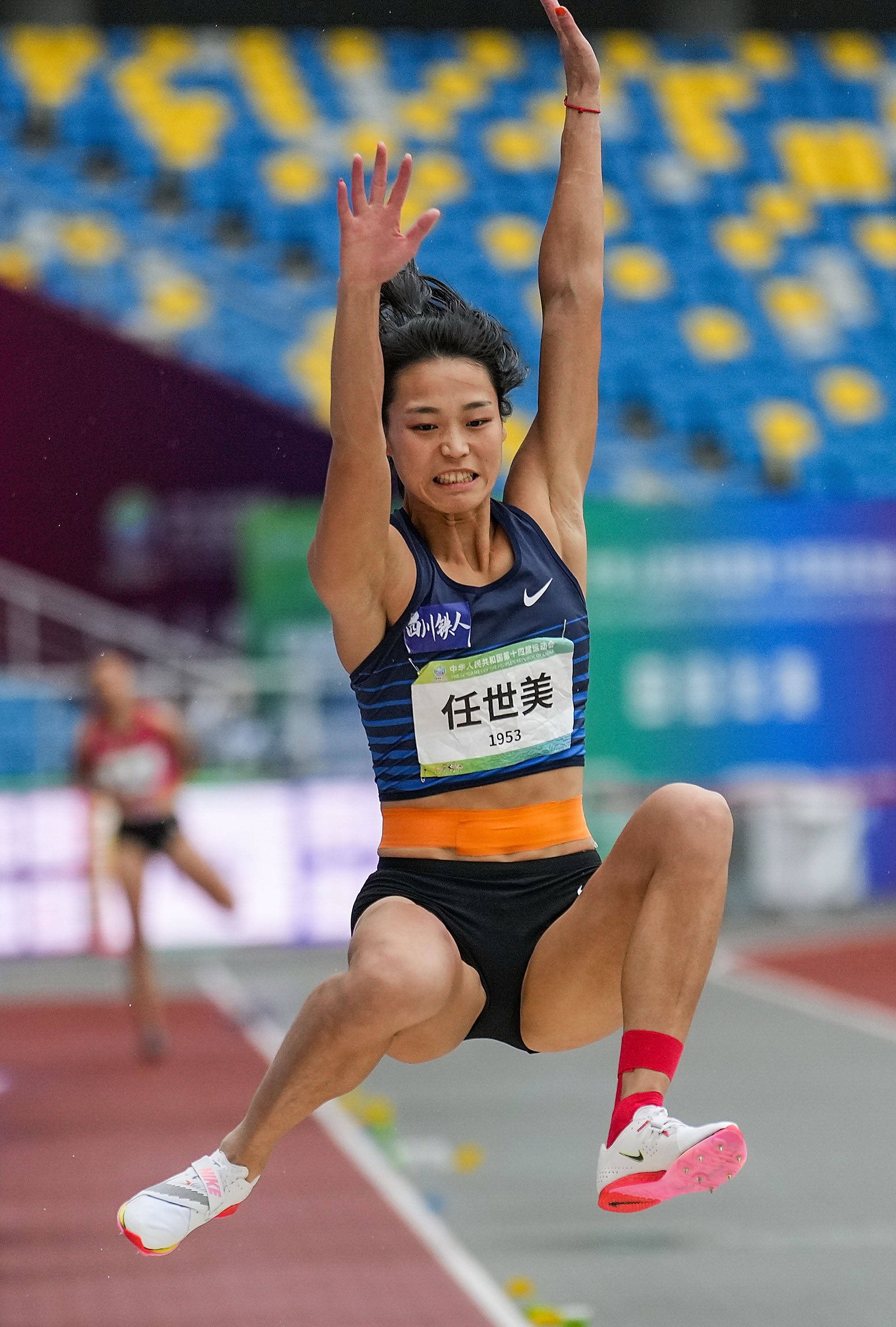 田径女子七项全能赛况