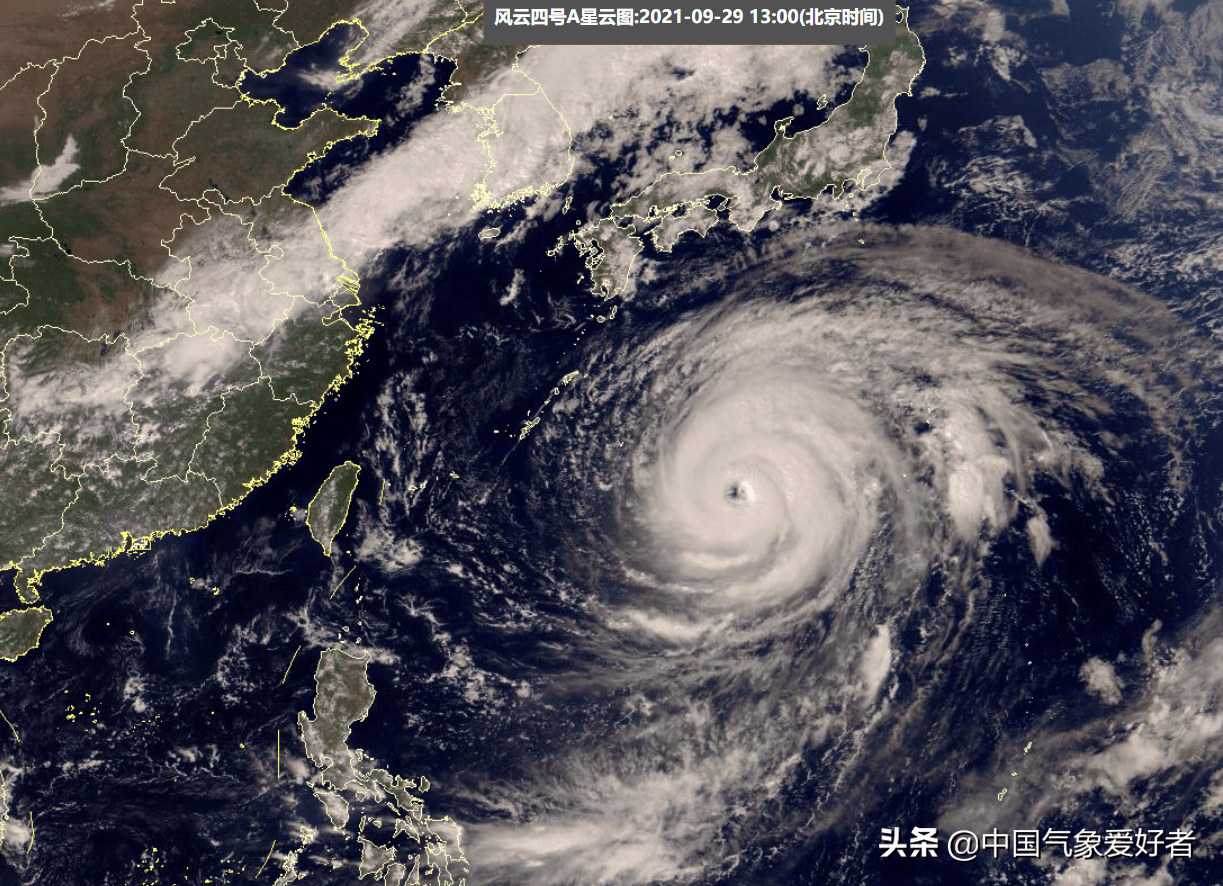 超强蒲公英开出巨型台风眼可吞下整个东京超算十一靠近日本