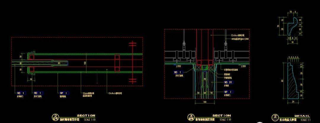 这份门cad节点大全你不备一份