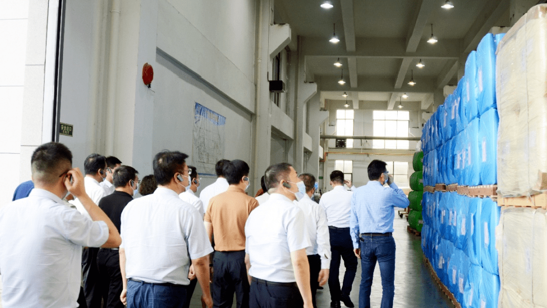 焦点奥凯 | 靖江市委市政府陈锋剑市长一行莅临江苏奥凯参观调研