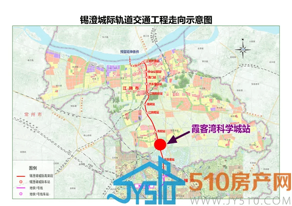 2高3快7干线凤翔快速路即将接入大江阴出行更方便还有锡澄s1线施工新