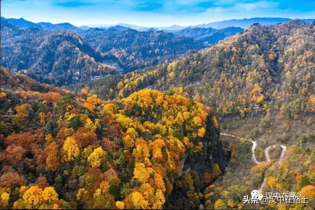 汉中黎坪红叶风景即将上线!快去邂逅第一波秋色_景区