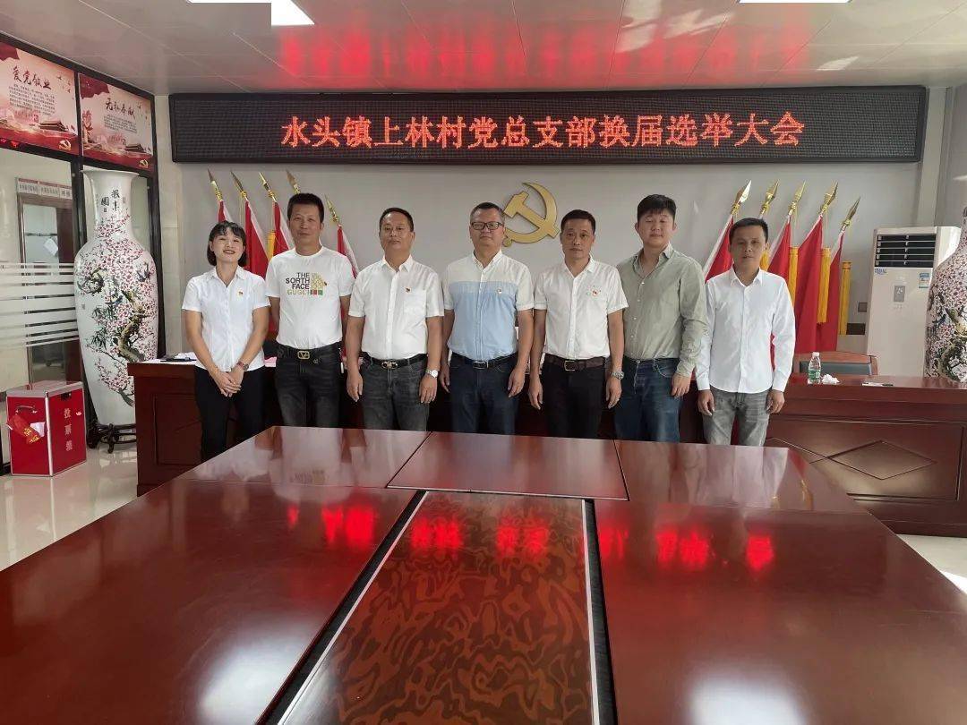 水头镇圆满完成村级党组织换届选举工作!新班子亮相!