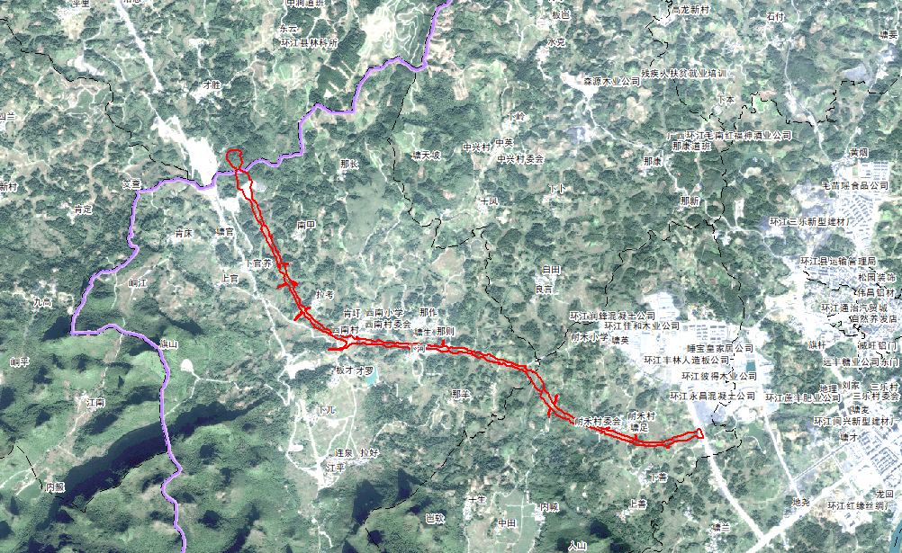 环江县高铁站至金禾南路一级公路工程环江县高铁大道工程金禾南路至终